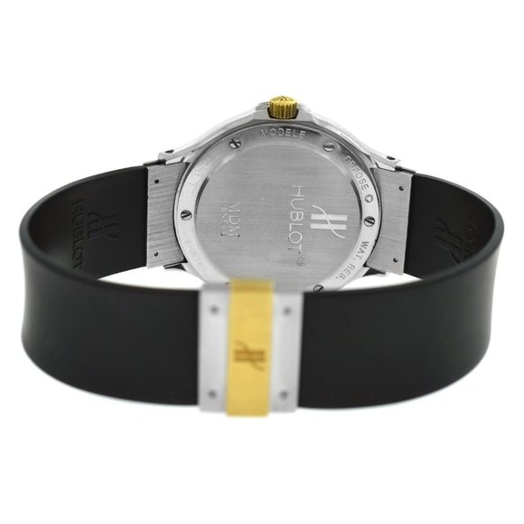 Hublot MDM Classic 1530.1 18k Yellow Gold Steel Date 36MM Unisex Automatic Watch - Picture 9 of 9